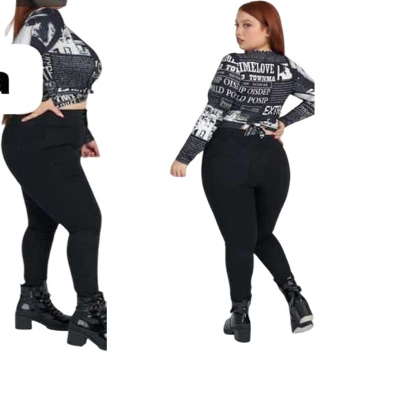 Jeans Negro Women - Imagen 3