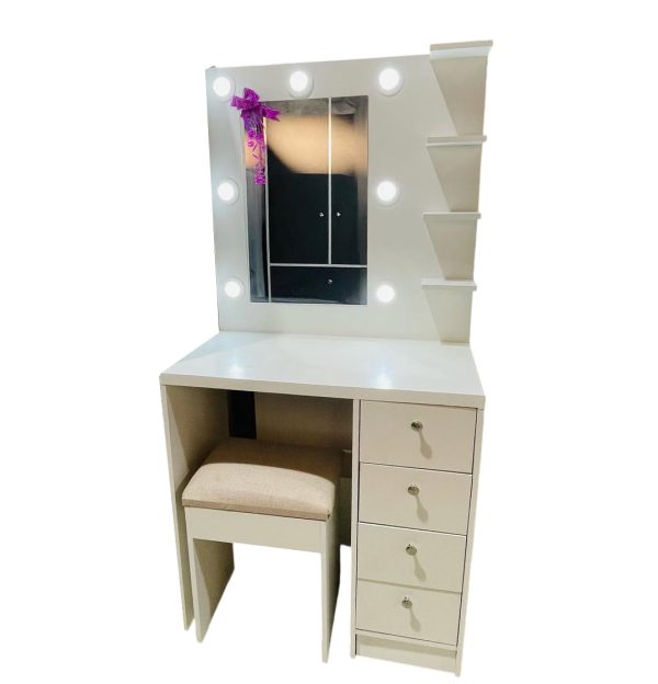 Tocador Estilo Hollywood cuerpo no completo Cubierta de Madera